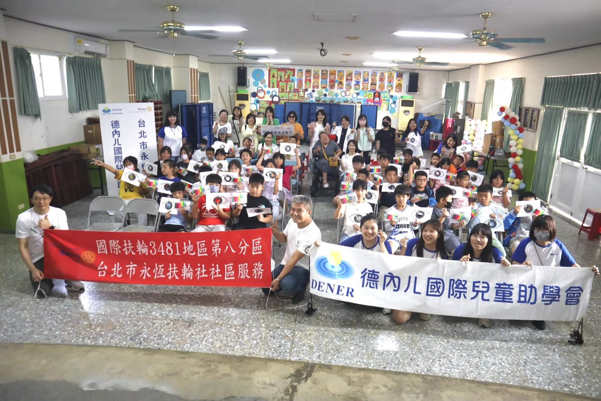 德內ㄦ邀請台北市永恆扶輪社具備21年視光經驗的驗光師
